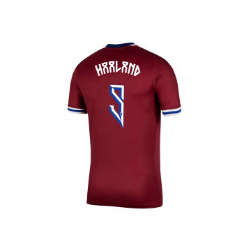Nike Youth Norway 2024 Stadium Home Jersey #9 Haaland - Red / Royal